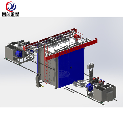 Beli Furniture Bar Kursi Plastik Tangki Air Mesin Cetak Roto 32Kw Multi Fungsi online manufacture