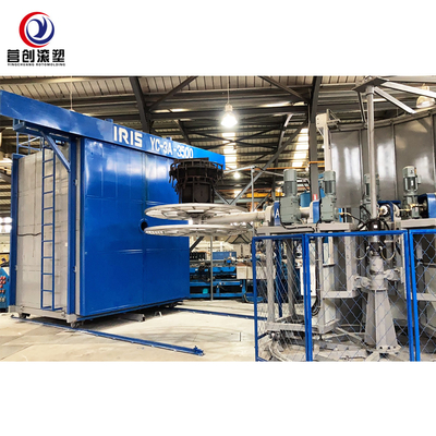 Beli Mesin Multi-Carousel Rotary Moulding Commission Membuat Wate Tank online manufacture