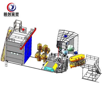 Beli 52kw Carousel Rotary Moulding Commission Komisi Multi Lengan Ukuran Variabel online manufacture