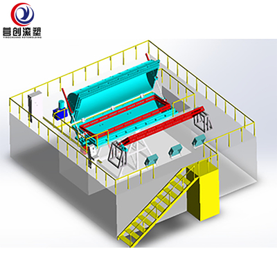 Beli 46KW Shuttle Mesin Rotomolding Fishing Boat LLDPE PE Plastik Membuat Kayak online manufacture