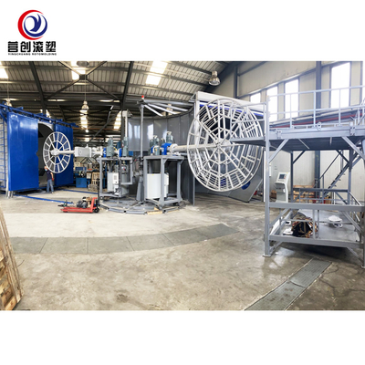 Beli Peralatan Rotomolding Otomatis 63KW 1700 * 1100 * 5300 untuk Pabrik Manufaktur online manufacture