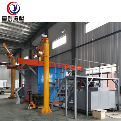 Beli Mesin Rotomolding Shuttle Otomatis Untuk Kotak Isolasi Panas online manufacture