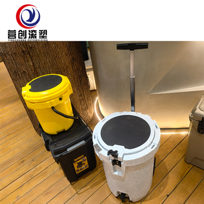Beli 7kg-15kg Yellow Rotomolded Cooler Box dengan UV Resistant  √ desain khusus online manufacture