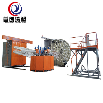 Beli Efisien Dan Otomatis Rotary Moulding Machine Untuk 4500L Tank Volume online manufacture