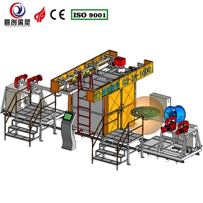 Beli Sistem Kontrol Otomatis Pabrik Mesin Rotomolding Shuttle online manufacture