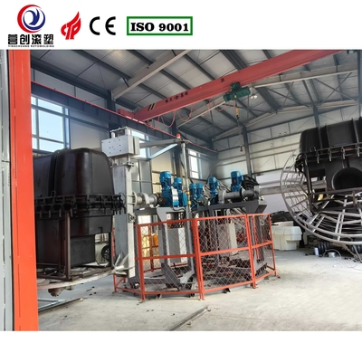 Beli 35kg Kapasitas Supply Mesin Cetakan Rotasi Dengan Frekuensi Sesuaikan Kecepatan Dan Bahan Cetakan Aluminium online manufacture