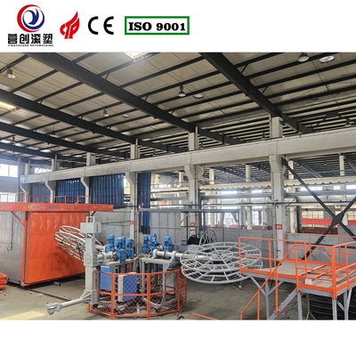 Beli Peralatan Rotomolding Pendingin Udara Produksi Halus Otomatis online manufacture