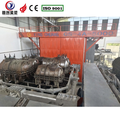 Beli Yingchuang CS-4A-5000 Shuttle Rotomolding Machine 700000 Kcal Pendingin Udara online manufacture