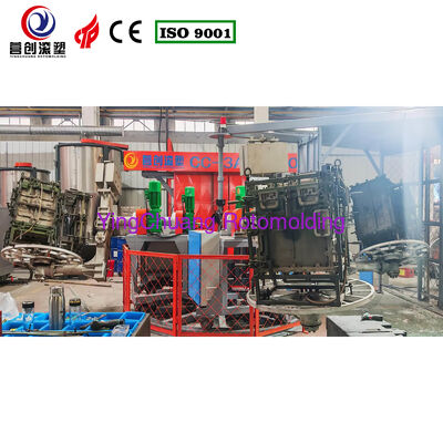 Beli Konsumsi daya 10KW Bi Axial Rotomoulding Machine Featuring Automatic Operation Mode and Cooling Temperature Range 0-50C untuk Produksi pembuatan online