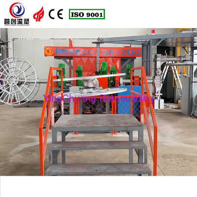 Beli Mesin Pembuat Tangki Air Sepenuhnya Otomatis Menampilkan Peralatan Cetak Rotasi untuk Produksi dan Solusi Fabrikasi Tangki yang Tahan Lama pembuatan online