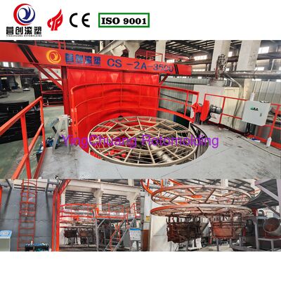 Beli Temperatur cetakan 200-400C Mesin cetakan rotasi ulang Dimensi mesin yang disesuaikan Dirancang untuk memberikan produk yang konsisten pembuatan online