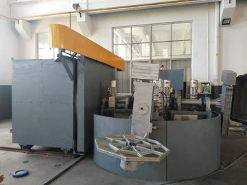Beli 220V-480V Rotary Moulding Machine Dengan Oven Bulat Dalam Untuk Membuat Kotak Pendingin online manufacture