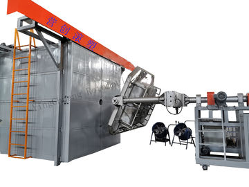 Beli PLC dikendalikan Operasi Shuttle Rotomolding Machine Untuk Produksi yang Tepat online manufacture