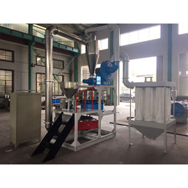 Beli Peralatan Bantu Pulverizer Plastik Ukuran Final Atau Permintaan Mesh 200kg / jam online manufacture