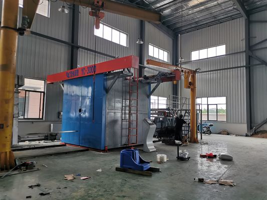 Beli Sistem Kontrol PLC Berkapasitas Tinggi Mesin Shuttle Rotomolding Untuk Tangki Air online manufacture