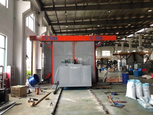 Beli Sistem Kontrol PLC Mesin Shuttle Rotomolding 380V / 50Hz 500000 Kcar Burner Capacity online manufacture