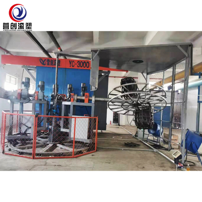 Tangki Air 500 Liter Mesin Cetak Rotasi Dua Lengan