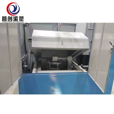 Mesin Roto Moulding Pemanas Listrik Untuk Bahan Pengujian LLDPE PTFE Nylon PP ELPE