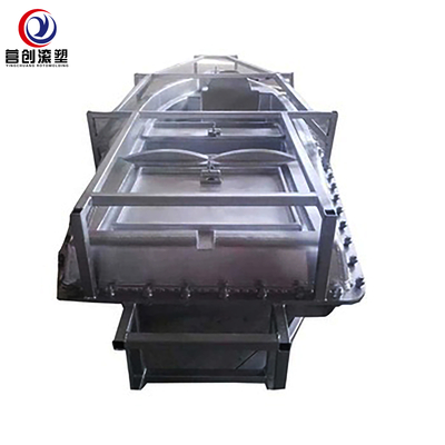 LLDPE Rescue Plastic Boat Canoe Rotational Mold Disesuaikan