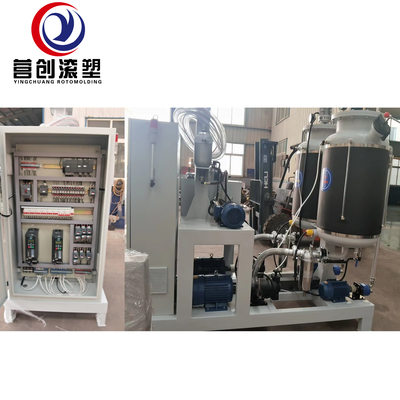 PLC Pu Mesin Membungkus Bubuk Output 20-50kg/Min Kapadatan Bubuk 8-30kg/M3