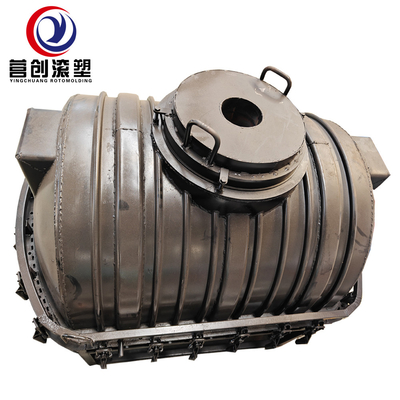 Profesional Semi Fixed Rotational Molding Boat Mold Untuk Instalasi Produk