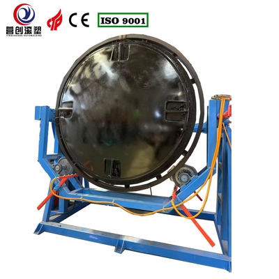 Mesin Rotomolding Rock and Roll yang Dikendalikan Delta PLC