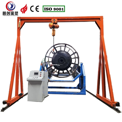 Mesin Rotomoulding Rock And Roll Kecepatan Tinggi Kebisingan Rendah Daya tahan Tinggi 6KW-11KW