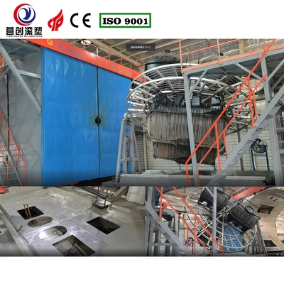 Pabrik Mesin Rotomolding Shuttle Otomatis