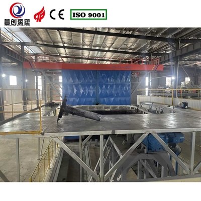 Mesin Rotomolding Shuttle Multifungsi Untuk Produksi hemat energi