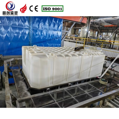 Peralatan cetakan rotasi dengan produksi suhu tinggi dan kontrol PLC