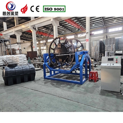 Delta PLC Control Low Noise Rock And Roll Rotomoulding Machines Untuk Proses Manufaktur