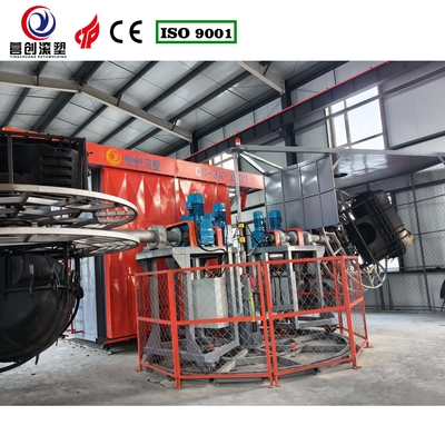 OEM bentuk mesin cetakan rotational tanpa stok dan 7.5kw daya utama