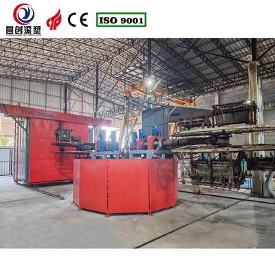 Mesin Produksi Tangki Air Rotational Molding Dengan Mode Pendingin Udara Dan Umur Pelayanan yang Panjang