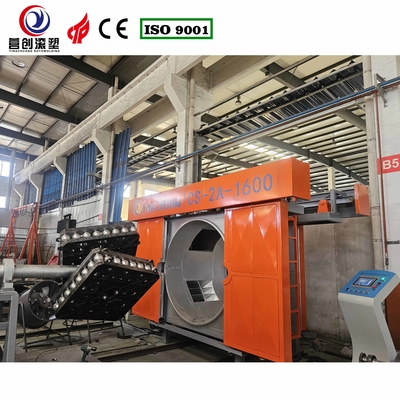 Otomatis Produksi Shuttle Rotomolding Mesin 220V / 380V / 440V Tegangan