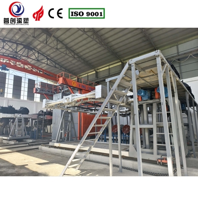 Mesin Rotomolding Shuttle Multi-Arm 200-400C