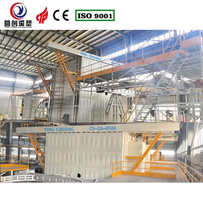 Pabrik Manufaktur Shuttle Rotomolding Mesin Molding Suhu 200-400C Kapasitas pembakar 700000 Kcar