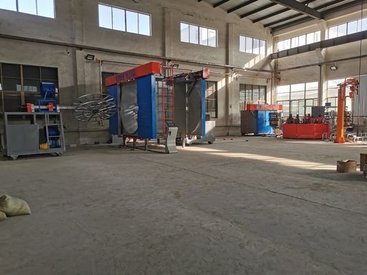 2 Gerbong Mesin Rotomolding Antar-Jemput Dengan Ukuran Cetakan Maks 2000 * 1500 * 1000mm