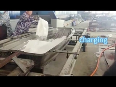 Delta PLC Mengontrol Mesin Rotomoulding Rock And Roll Untuk Pabrik Manufaktur