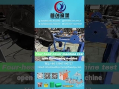 Yingchuang Disesuaikan Mesin Penutup Empat Kepala Mesin Rotomoulding Rock And Roll untuk Bisnis Anda