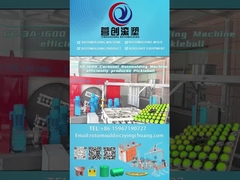 Pickleball Pemanasan Listrik Bi Axial Carousel Rotomoulding Machine