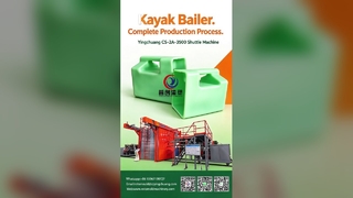 Mesin Rotomolding Antar-Jemput CS-2A-3500 | Proses Produksi Penuh untuk Kayak Bailer | Yingchuang Rotom